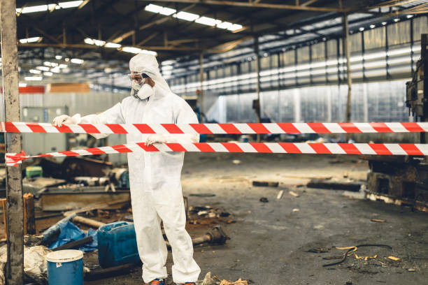 Professional Infectious Disease Decontamination technician working in Grover, CO